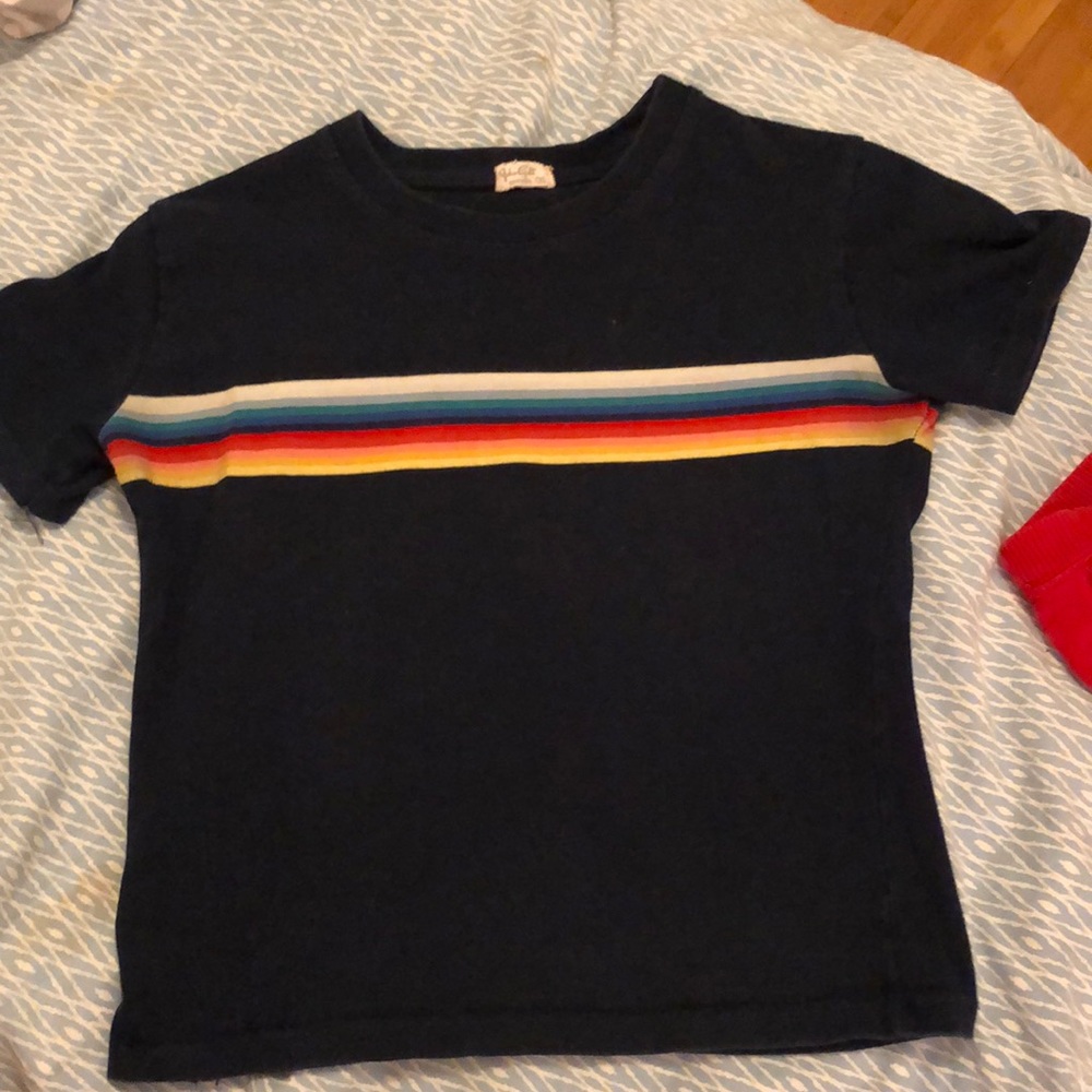 Vintage brandy crop top John galt